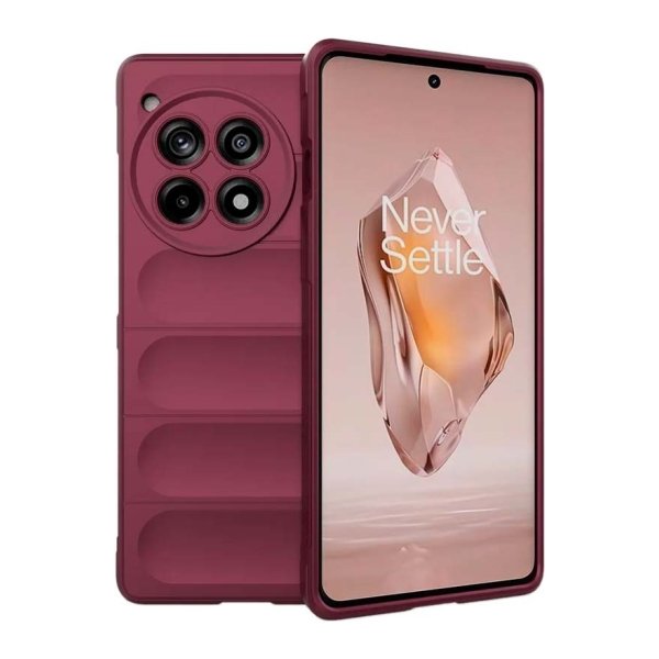 Capa de silicone Wave Oneplus 12R Borgonha