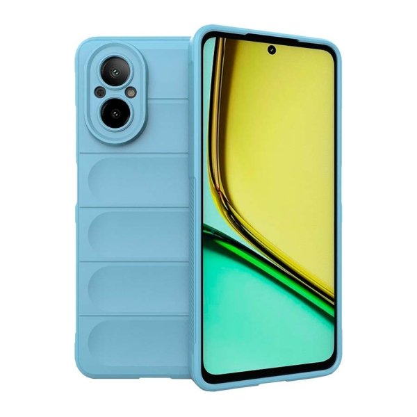 Capa de silicone Wave Realme C67 4G Azul Claro