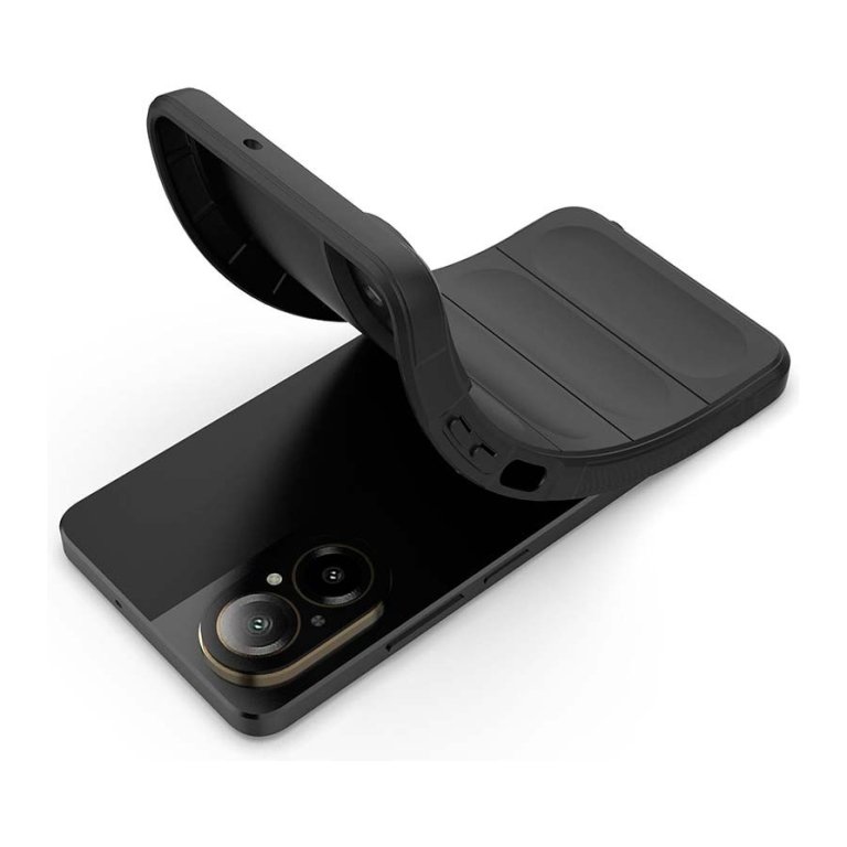 Capa de silicone Wave Realme C67 4G Cinzento Claro