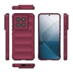 Capa de silicone Wave Xiaomi 14 Borgonha