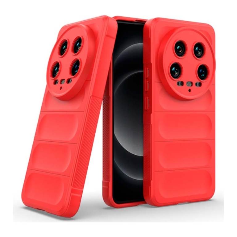 Capa de silicone Wave Xiaomi 14 Ultra Vermelho