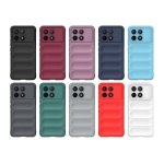 Capa de silicone Wave Xiaomi Poco X6 Pro 5G Borgonha