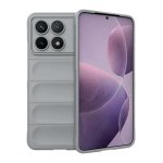 Capa de silicone Wave Xiaomi Poco X6 Pro 5G Cinzento Claro