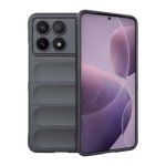 Capa de silicone Wave Xiaomi Poco X6 Pro 5G Cinzento Escuro