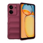 Capa de silicone Wave Xiaomi Redmi 13C / Poco C65 / Poco M6 5G Borgonha