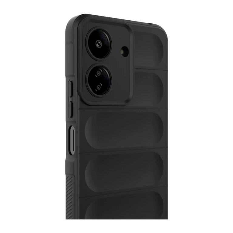 Capa de silicone Wave Xiaomi Redmi 13C / Poco C65 / Poco M6 5G Cinzento