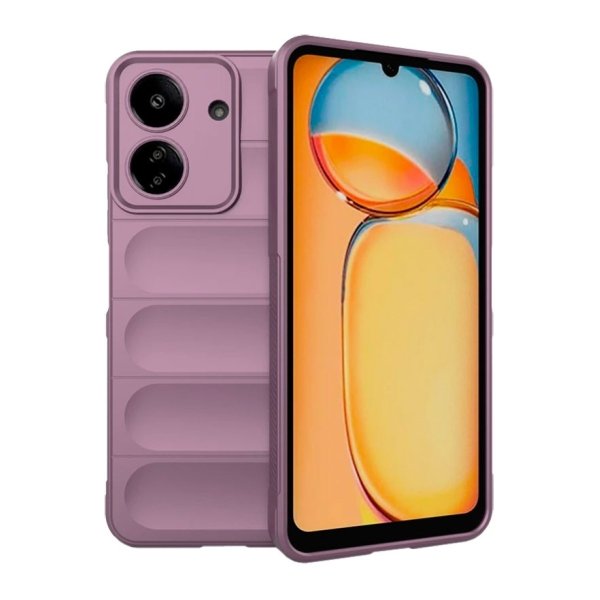 Capa de silicone Wave Xiaomi Redmi 13C / Poco C65 / Poco M6 5G Lavanda