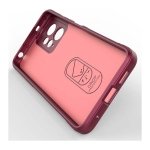 Capa de silicone Wave Xiaomi Redmi Note 12 4G Pro Borgonha