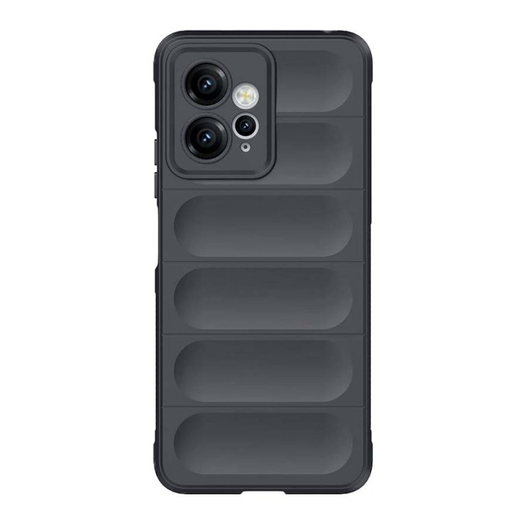 Capa de silicone Wave Xiaomi Redmi Note 12 4G Pro Cinzento