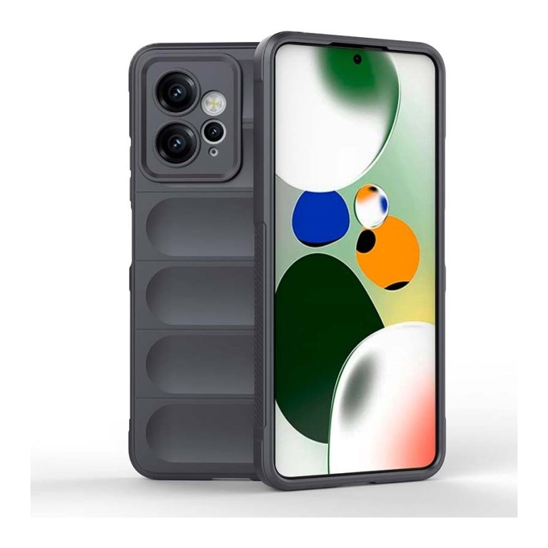 Capa de silicone Wave Xiaomi Redmi Note 12 4G Pro Cinzento