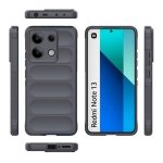 Capa de silicone Wave Xiaomi Redmi Note 13 4G Cinzento Escuro