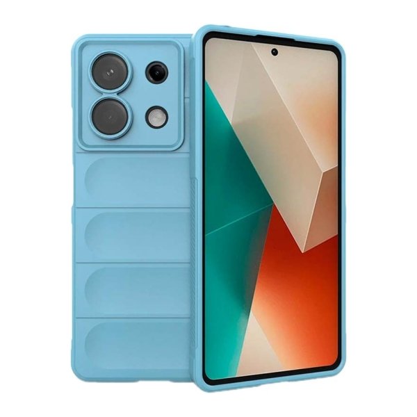Capa de silicone Wave Xiaomi Redmi Note 13 5G Azul Claro
