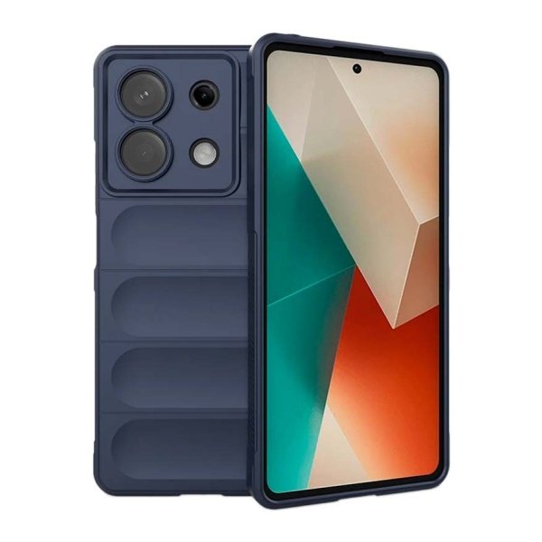 Capa de silicone Wave Xiaomi Redmi Note 13 5G Azul Escuro