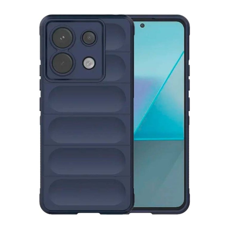Capa de silicone Wave Xiaomi Redmi Note 13 Pro 5G / Poco X6 5G Azul Escuro