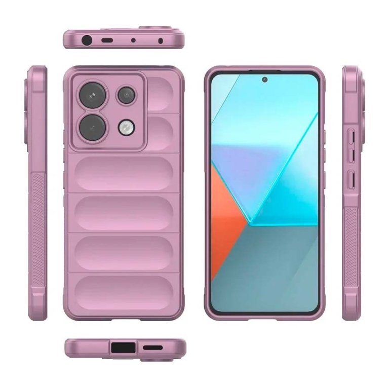 Capa de silicone Wave Xiaomi Redmi Note 13 Pro 5G / Poco X6 5G Lavanda