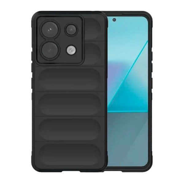 Capa de silicone Wave Xiaomi Redmi Note 13 Pro 5G / Poco X6 5G Preto