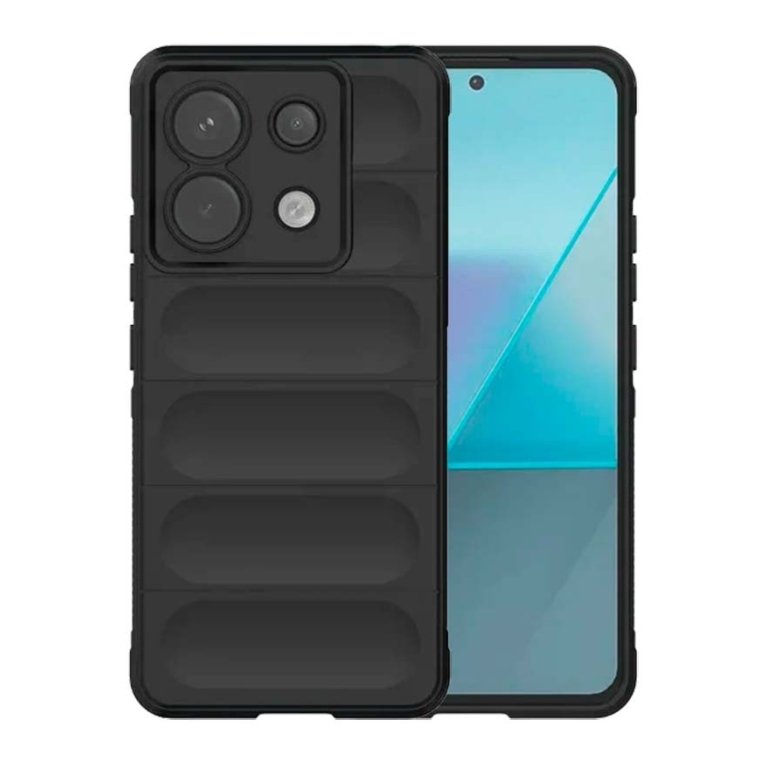 Capa de silicone Wave Xiaomi Redmi Note 13 Pro 5G / Poco X6 5G Preto