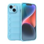Capa de silicone Wave iPhone 15 Plus Azul Claro