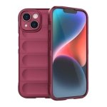 Capa de silicone Wave iPhone 15 Plus Borgonha
