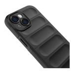 Capa de silicone Wave iPhone 15 Plus Cinzento Escuro