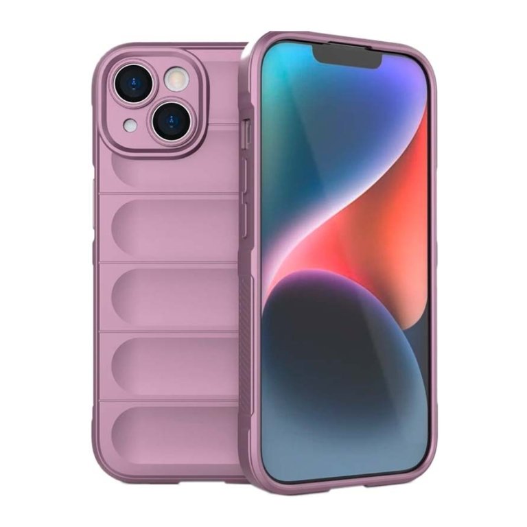 Capa de silicone Wave iPhone 15 Plus Lavanda