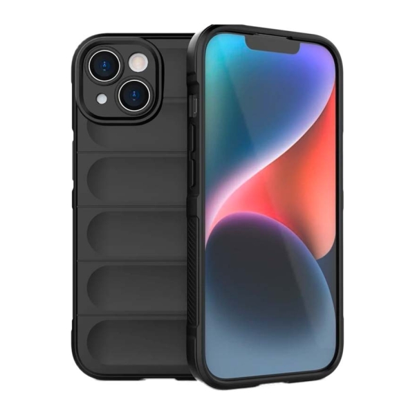 Capa de silicone Wave iPhone 15 Plus Preto