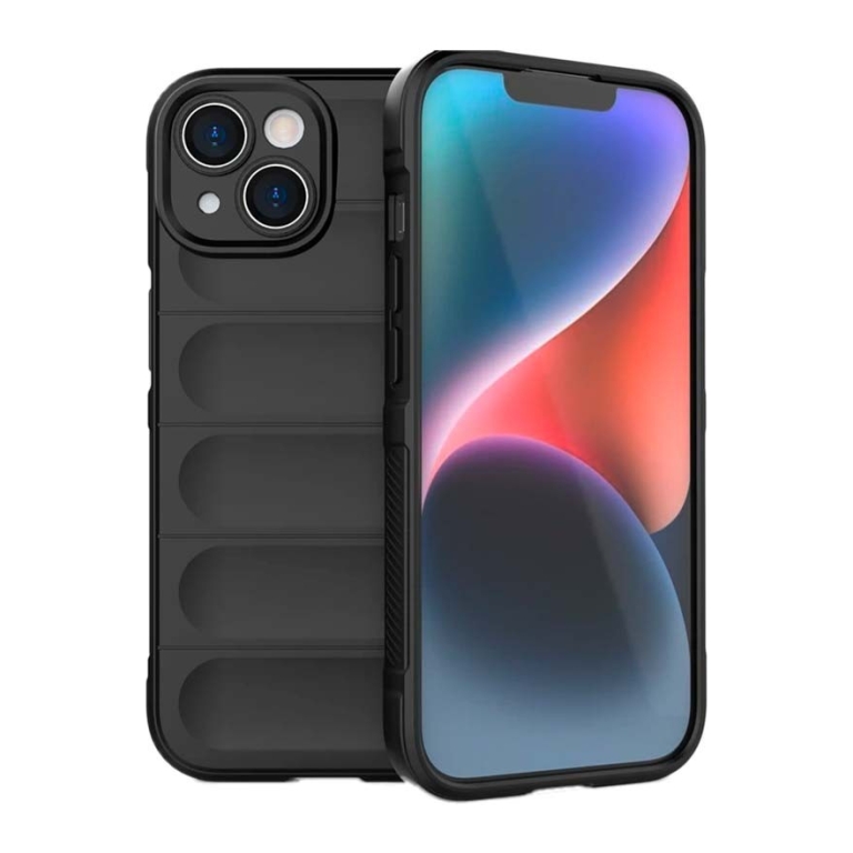 Capa de silicone Wave iPhone 15 Plus Preto