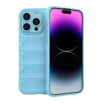 Capa de silicone Wave iPhone 15 Pro Max Azul Claro