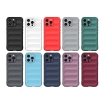 Capa de silicone Wave iPhone 15 Pro Max Cinzento Escuro
