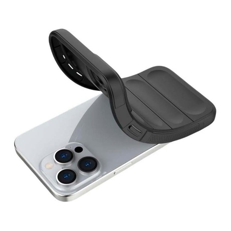 Capa de silicone Wave iPhone 15 Pro Preto