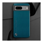 Capa em pele sintética Google Pixel 8 Luxury Azul