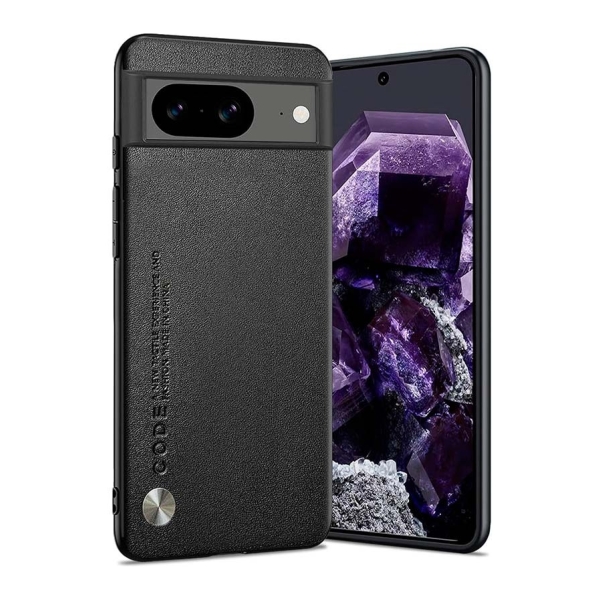 Capa em pele sintética Google Pixel 8 Luxury Preto