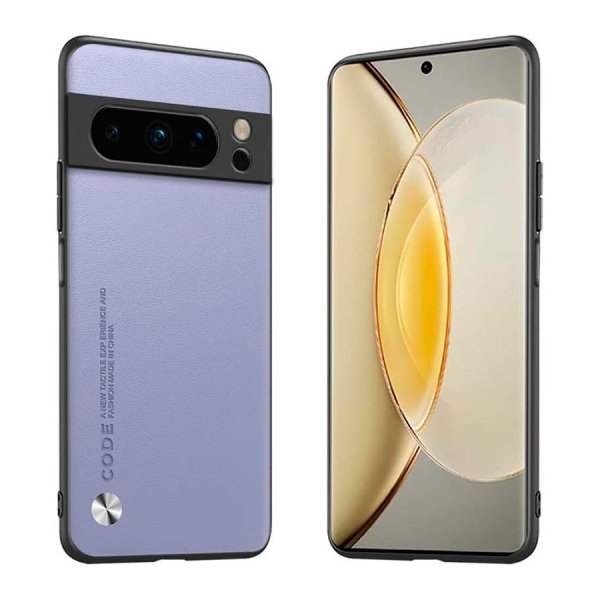 Capa em pele sintética Google Pixel 8 Pro Luxury Lavanda