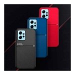 Capa em silicone sintética Xiaomi Redmi Note 12 4G Magnetic Shockproof Azul