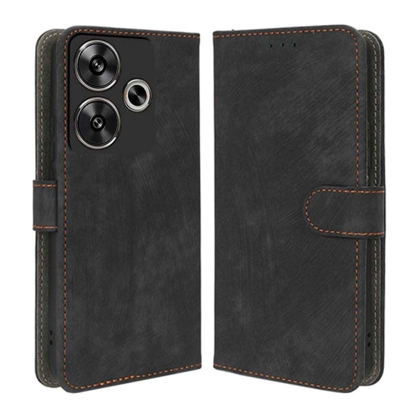 Capa livro 360º Protection Xiaomi Redmi 13 / Poco M6 4G Preto