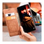Capa livro Magnetic Wallet Xiaomi Poco X5 / Redmi Note 12 5G Bordéus
