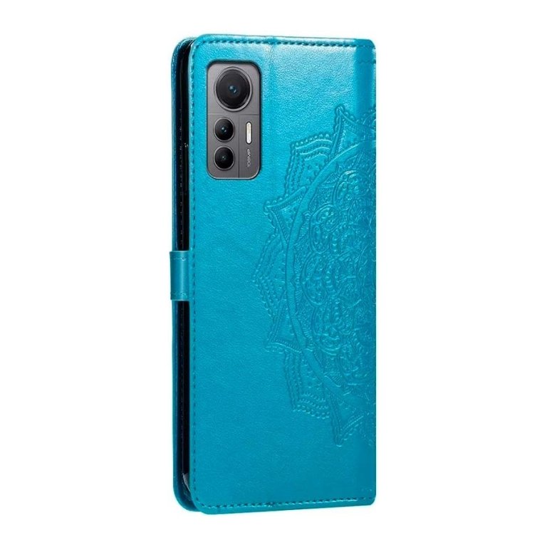 Capa livro Mandala Xiaomi 12 / 12X Azul