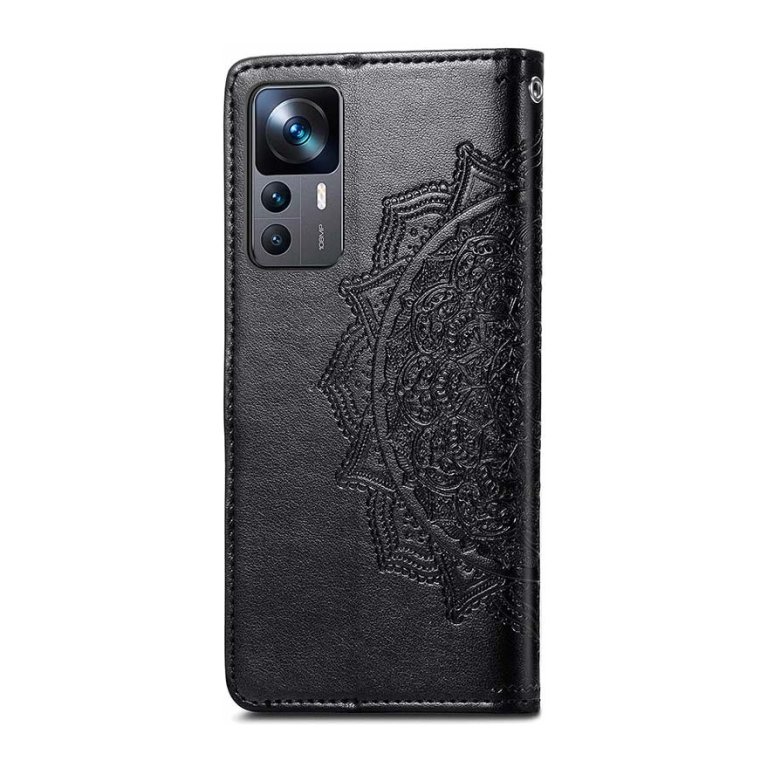 Capa livro Mandala Xiaomi 12T Preto