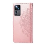 Capa livro Mandala Xiaomi 12T Rosa