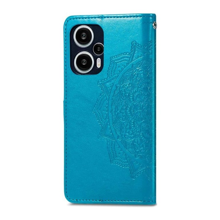 Capa livro Mandala Xiaomi Poco F5 Azul