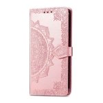 Capa livro Mandala Xiaomi Redmi 10 / Redmi 10 2022 Rosa