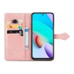 Capa livro Mandala Xiaomi Redmi 10 / Redmi 10 2022 Rosa