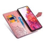 Capa livro Mandala Xiaomi Redmi 13C / Poco C65 / Poco M6 5G Rosa