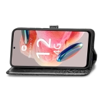 Capa livro Mandala Xiaomi Redmi Note 12 4G Preto
