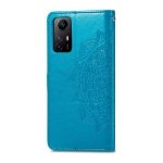 Capa livro Mandala Xiaomi Redmi Note 12S Azul