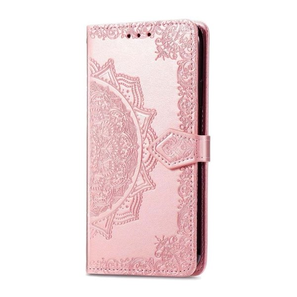 Capa livro Mandala Xiaomi Redmi Note 12S Rosa