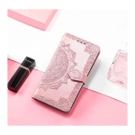 Capa livro Mandala Xiaomi Redmi Note 13 Pro+ 5G Rosa