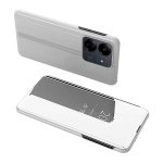 Capa livro Smart Mirror Xiaomi Redmi 13C / Poco C65 / Poco M6 5G Prateado