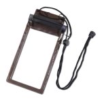 Capa para telemóvel suspensa universal à prova de água Preto