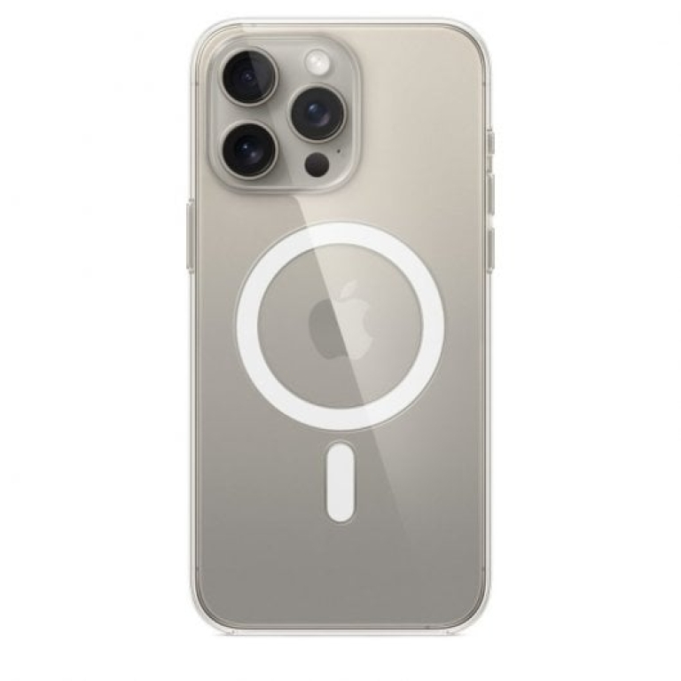 Capa transparente Apple com MagSafe para iPhone 15 Pro Max